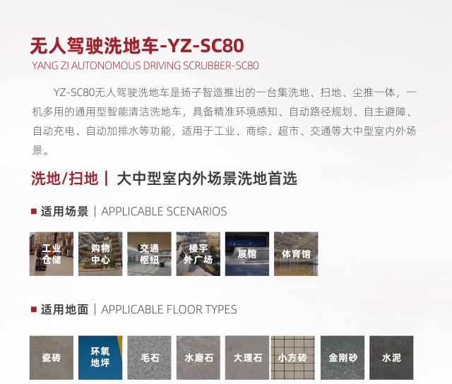 大中型室內(nèi)外場景洗地首選